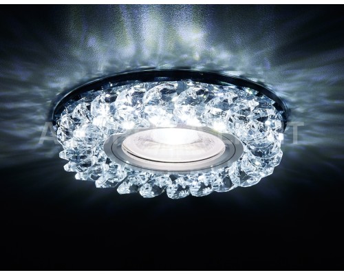 Точечный светильник Декоративные Кристалл Led+mr16 S257 BK Ambrella