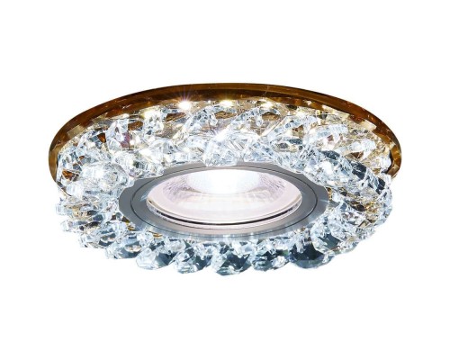 Точечный светильник Декоративные Кристалл Led+mr16 S257 BR Ambrella Точечный светильник Декоративные Кристалл Led+mr16 S257 BR Ambrella
