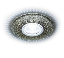 Точечный светильник Декоративные Кристалл Лайт S333 BK/CLD Ambrella