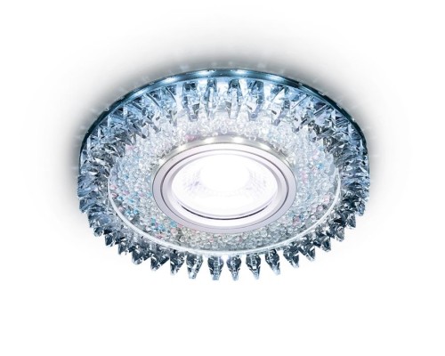 Точечный светильник Декоративные Кристалл Led+mr16 S389 CH Ambrella Точечный светильник Декоративные Кристалл Led+mr16 S389 CH Ambrella
