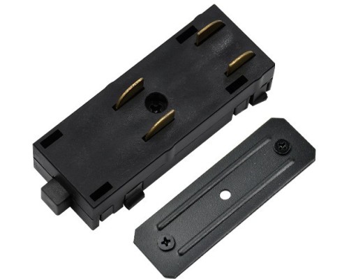 Прямой коннектор питания Magnetic track 220 APL.0280.00.01 Aployt Прямой коннектор питания Magnetic track 220 APL.0280.00.01 Aployt