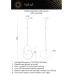 Подвесной светильник Mila APL.044.16.08 Aployt