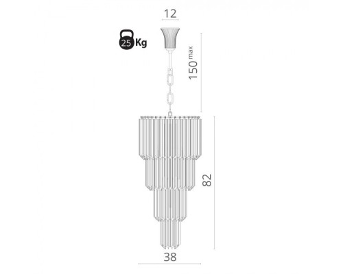 Подвесная люстра Frizzante 1681/01 SP-9 Arte Lamp Подвесная люстра Frizzante 1681/01 SP-9 Arte Lamp