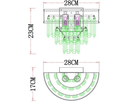 Бра Diadem A1002AP-2CC Arte Lamp Бра Diadem A1002AP-2CC Arte Lamp