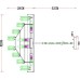 Подвесная люстра Diadem A1002LM-8CC Arte Lamp