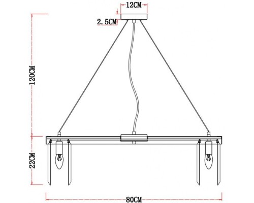 Подвесная люстра Secunda A1003LM-12CC Arte Lamp Подвесная люстра Secunda A1003LM-12CC Arte Lamp