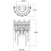 Бра Wezen A1006AP-2CC Arte Lamp