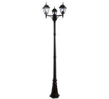 Наземный фонарь Bremen A1017PA-3BK Arte Lamp