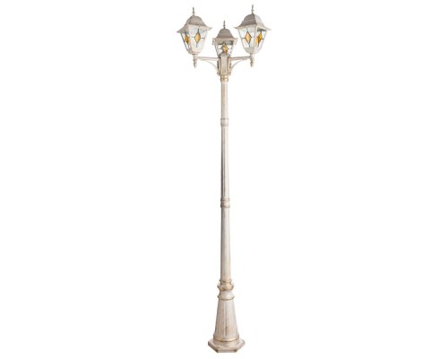 Наземный фонарь Berlin A1017PA-3WG Arte Lamp Наземный фонарь Berlin A1017PA-3WG Arte Lamp