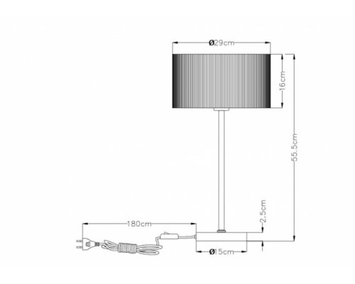 Настольная лампа Mallorca A1021LT-1SS Arte Lamp Настольная лампа Mallorca A1021LT-1SS Arte Lamp