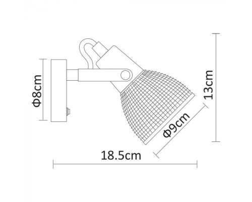 Спот Ricardo A1026AP-1CC Arte Lamp Спот Ricardo A1026AP-1CC Arte Lamp