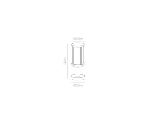 Наземный фонарь Toronto A1036FN-1BK Arte Lamp Наземный фонарь Toronto A1036FN-1BK Arte Lamp