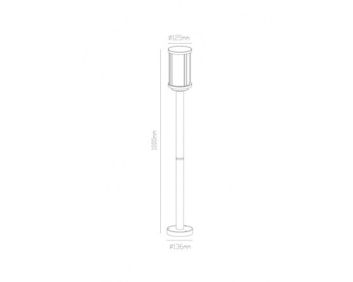 Наземный фонарь Toronto A1036PA-1BK Arte Lamp Наземный фонарь Toronto A1036PA-1BK Arte Lamp