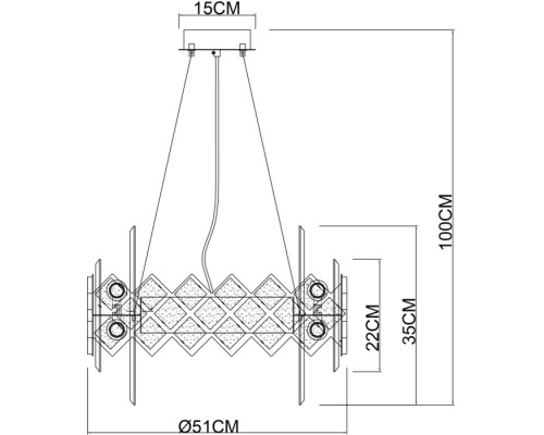 Подвесная люстра Amelia A1039SP-10BK Arte Lamp Подвесная люстра Amelia A1039SP-10BK Arte Lamp