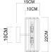 Бра Santorini A1049AP-2GO Arte Lamp