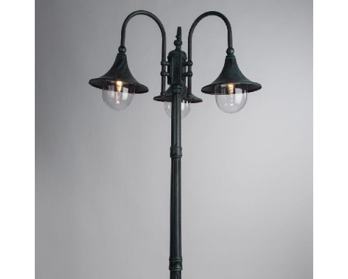 Наземный фонарь Malaga A1086PA-3BG Arte Lamp Наземный фонарь Malaga A1086PA-3BG Arte Lamp