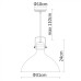Подвесной светильник Mark A1102SP-1AB Arte Lamp