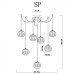 Подвесной светильник Spider A1110SP-7WH Arte Lamp