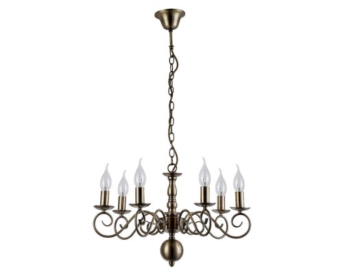 Подвесная люстра Isabel A1129LM-7AB Arte Lamp Подвесная люстра Isabel A1129LM-7AB Arte Lamp