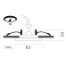 Точечный светильник Praktisch A1203PL-1AB Arte Lamp
