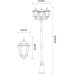 Наземный фонарь Genova A1207PA-3BN Arte Lamp