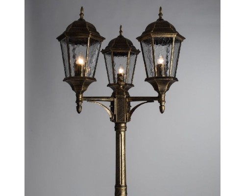 Наземный фонарь Genova A1207PA-3BN Arte Lamp Наземный фонарь Genova A1207PA-3BN Arte Lamp