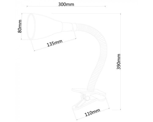 Настольная лампа Cord A1210LT-1GR Arte Lamp Настольная лампа Cord A1210LT-1GR Arte Lamp