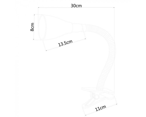 Настольная лампа Cord A1210LT-1WH Arte Lamp Настольная лампа Cord A1210LT-1WH Arte Lamp