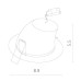 Точечный светильник Cardani A1212PL-1WH Arte Lamp