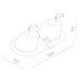 Точечный светильник Cardani A1212PL-2WH Arte Lamp