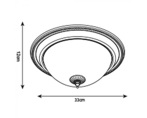 Потолочный светильник Porch A1305PL-2AB Arte Lamp Потолочный светильник Porch A1305PL-2AB Arte Lamp