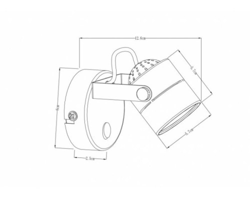 Спот Lente A1310AP-1CC Arte Lamp Спот Lente A1310AP-1CC Arte Lamp
