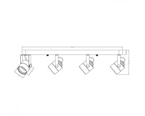 Спот Lente A1310PL-4CC Arte Lamp Спот Lente A1310PL-4CC Arte Lamp