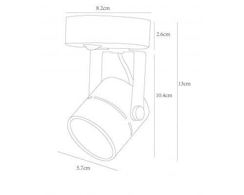 Спот Mizar A1311AP-1WH Arte Lamp Спот Mizar A1311AP-1WH Arte Lamp