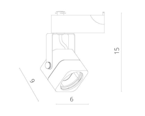 Трековый светильник Lente A1314PL-1WH Arte Lamp Трековый светильник Lente A1314PL-1WH Arte Lamp