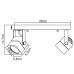 Спот Lente A1314PL-2WH Arte Lamp