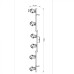 Спот Lente A1314PL-6BK Arte Lamp