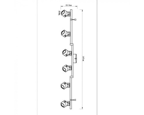 Спот Lente A1314PL-6CC Arte Lamp Спот Lente A1314PL-6CC Arte Lamp