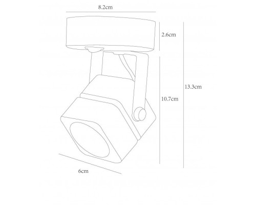 Спот Misam A1315AP-1BK Arte Lamp Спот Misam A1315AP-1BK Arte Lamp