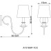 Бра Molly A1316AP-1CC Arte Lamp