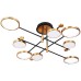 Потолочная люстра Holly A1364PL-8PB Arte Lamp