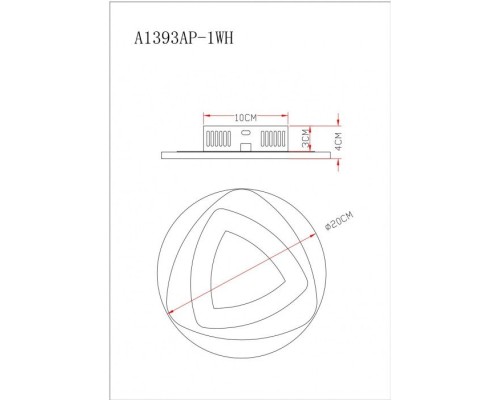 Потолочный светильник Multy-piuma A1393AP-1WH Arte Lamp Потолочный светильник Multy-piuma A1393AP-1WH Arte Lamp