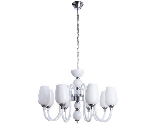 Подвесная люстра Lavinia A1404LM-8WH Arte Lamp Подвесная люстра Lavinia A1404LM-8WH Arte Lamp