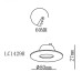 Точечный светильник Uovo A1425PL-1WH Arte Lamp