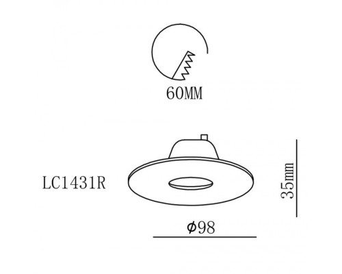 Точечный светильник Uovo A1427PL-1WH Arte Lamp Точечный светильник Uovo A1427PL-1WH Arte Lamp
