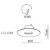 Точечный светильник Uovo A1427PL-1WH Arte Lamp