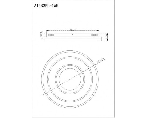 Потолочный светильник Multi-space A1432PL-1WH Arte Lamp Потолочный светильник Multi-space A1432PL-1WH Arte Lamp