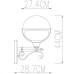 Настенный фонарь уличный Monaco A1491AL-1WG Arte Lamp
