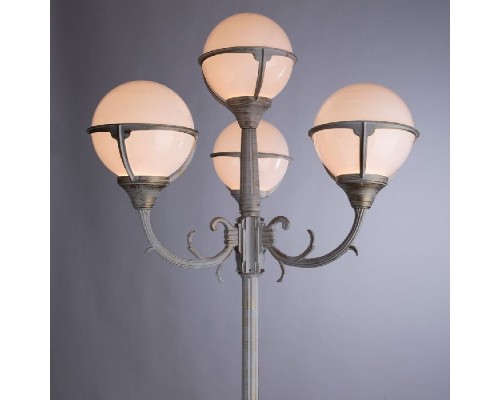 Наземный фонарь Monaco A1497PA-4WG Arte Lamp Наземный фонарь Monaco A1497PA-4WG Arte Lamp