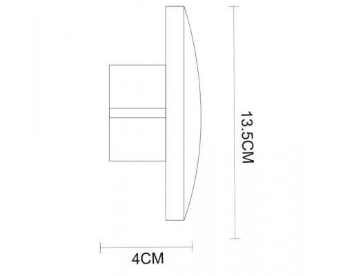 Настенный светильник Nimbo A1506AP-1WH Arte Lamp Настенный светильник Nimbo A1506AP-1WH Arte Lamp